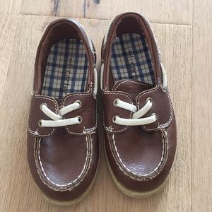 Carter’s Brown Boat Shoes